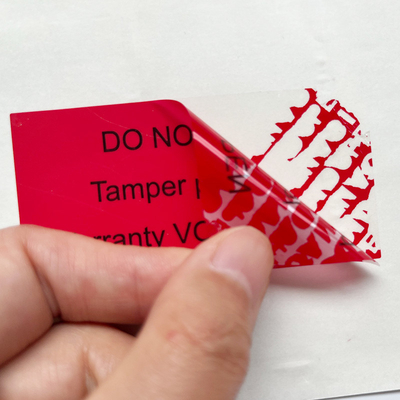 Self Adhesive Anti Palsu Stiker Glossy Lamination