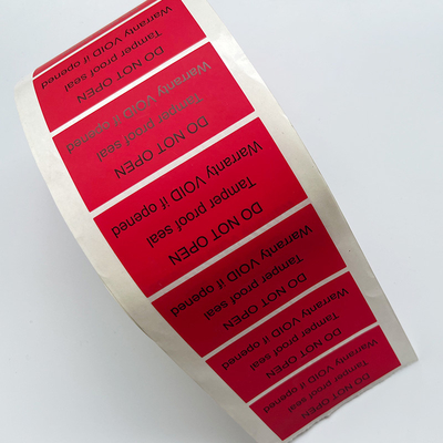 Self Adhesive Anti Palsu Stiker Glossy Lamination