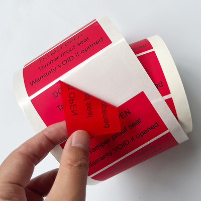 Self Adhesive Anti Palsu Stiker Glossy Lamination