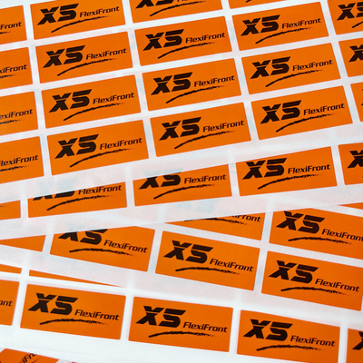 Grosir Stiker Kustom Label Pribadi Stiker Perekat Kertas Dilapisi Empat Warna Pencetakan Stiker Menarik