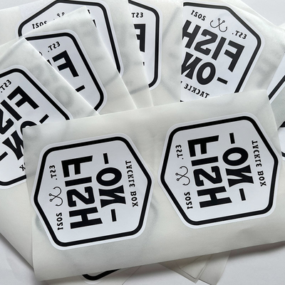 Label pribadi kustom profesional, label kertas termal berlapis, dan pencetakan stiker label perekat