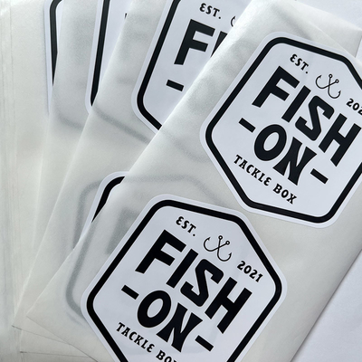 Label pribadi kustom profesional, label kertas termal berlapis, dan pencetakan stiker label perekat