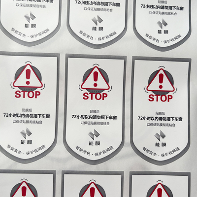 Desain logo disesuaikan stiker mobil vinyl decal, pintu bodi jendela kaca depan mobil stiker