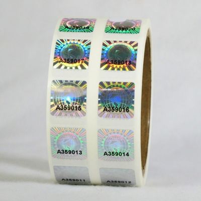 Stiker Hologram Asli ISO9001 2008