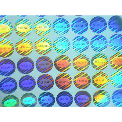 Stiker Hologram Keamanan 3D