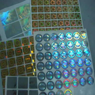 Stiker Hologram Keamanan 3D
