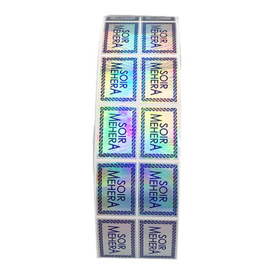 Stiker Keaslian Holografik 3D Laser, Stiker Hologram Aman Asli