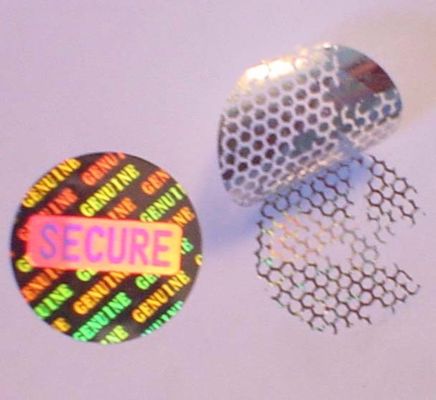 Stiker Hologram Keamanan Perekat Diri Untuk Iklan