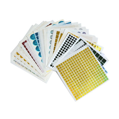 Stiker Hologram Keamanan Die Cut Tahan Air, Stiker Asli Hologram