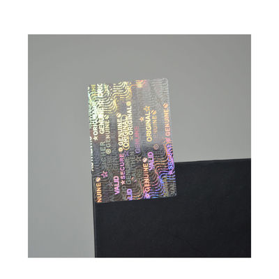 Stiker Hologram Keamanan Perubahan Dinamis 3D Asli