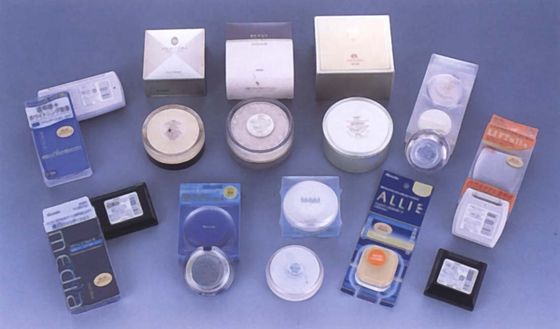 Sertifikat ROHS Paket Kosmetik Label Termal Kosong