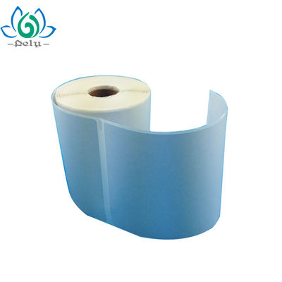 4X6 Inch 220PCS Label Termal Kosong, Gulungan Label Barcode Kosong