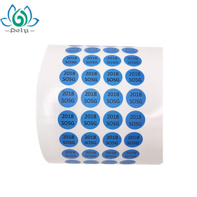 ISO9002 3D Hologram Mencetak Label Kosong Untuk Pencetakan