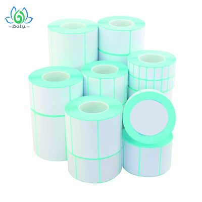 Stiker Label Rekaman Vinyl Kosong Perekat Tinggi Tahan Air, Label Gulungan Kosong