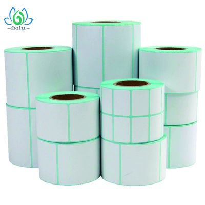 Stiker Label Rekaman Vinyl Kosong Perekat Tinggi Tahan Air, Label Gulungan Kosong