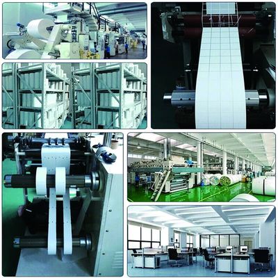 Stiker Label Rekaman Vinyl Kosong Perekat Tinggi Tahan Air, Label Gulungan Kosong