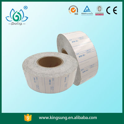 Layar sutra Easy Peel Off Mencetak Label Perekat Diri Di Atas Gulungan