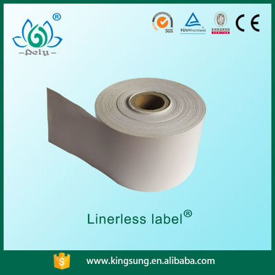 Layar sutra Easy Peel Off Mencetak Label Perekat Diri Di Atas Gulungan