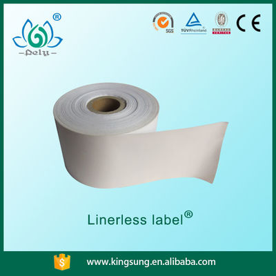 Layar sutra Easy Peel Off Mencetak Label Perekat Diri Di Atas Gulungan