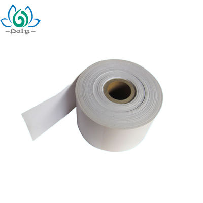 Label Linerless Tahan Air Laminasi Glossy Tanpa Kertas Dasar