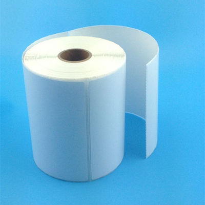 4 * 6 &quot;250 pcs / Roll Label Pengiriman Kustom, Label Pengiriman Kosong