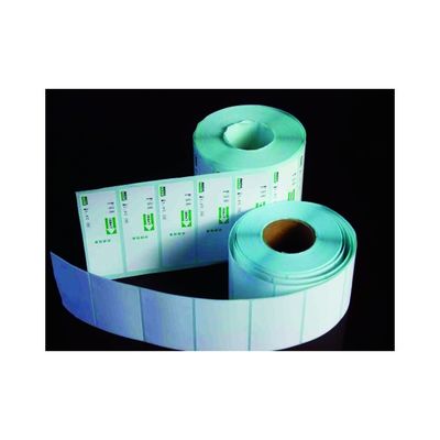 85x11mm Pencetakan Barcode Perekat Tinggi Label Pengiriman Kustom
