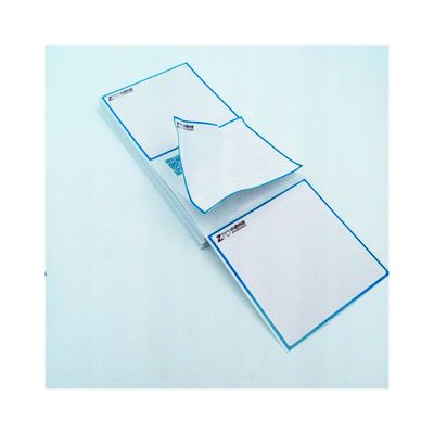 ISO9001 Gloss Lamination Membatalkan Label Pengiriman Kustom