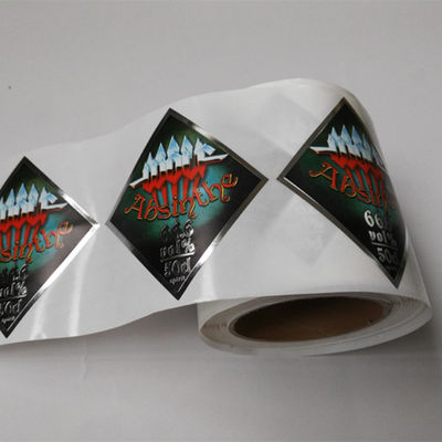 Desain Merek di Roll / Sheet Beverage Bottle Labeler Label Anggur Perekat Diri