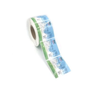 Stiker Kemasan Makanan Kertas / PVC untuk Daging Sapi Segar Atau Camilan Daging Sapi Giling