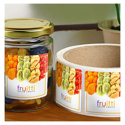 Label Makanan Dan Minuman Perekat Tahan Air Stiker Label Makanan Hewan Peliharaan