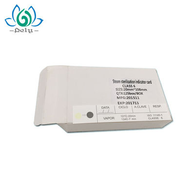 20mm * 108mm EN868 Label Peringatan Obat Sterilisasi
