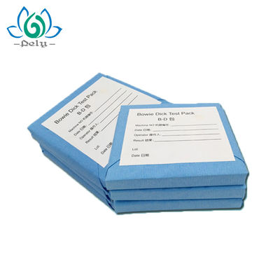 Kelas I Bowie Dick Test Bags Kemasan Label Peringatan Resep
