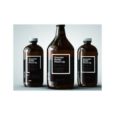 PET 10ml 20ml 30ml Label Peringatan Obat Botol Farmasi
