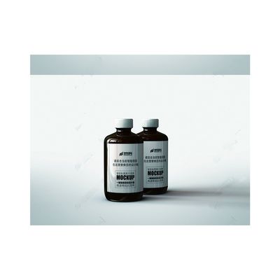 Label Peringatan Farmasi 10ml Hologram 3D Pencetakan Kustom
