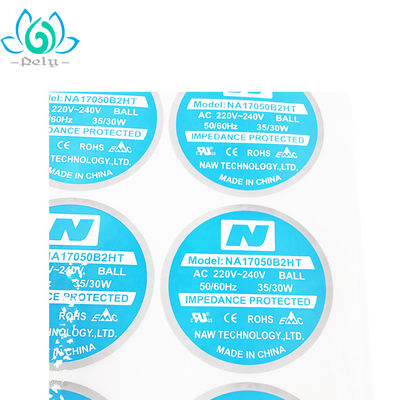 Pencetakan UV Label Perekat Diri Cetak Elektronik Tahan Air