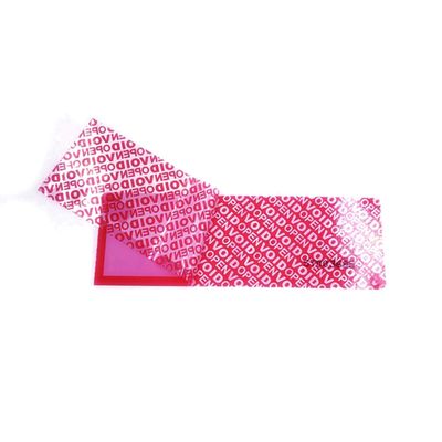 Stiker Pelacakan Gps perekat tinggi Rfid Dymo Label Roll Void Security