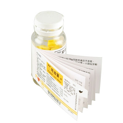 10ml Layanan Cetak Label Label Vial Steroid Untuk Pengobatan Anabolik