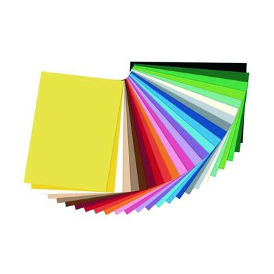 Warna A4 Premium 100% Pulp Kayu Kertas Stiker Perekat Tinggi Ukuran Surat Kertas Stiker Vinyl