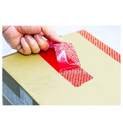 50x150mm Cetak Offset Label Keamanan Bukti Tamper RFID