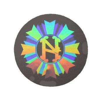 Stiker Hologram Asli Anti Pemalsuan Gloss Lamination