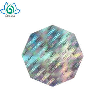Stiker Hologram Asli Anti Pemalsuan Gloss Lamination