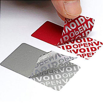 Stiker Hologram Keamanan Kustom 3D Transparan Berwarna-warni