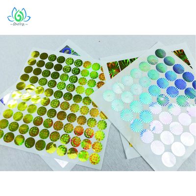 Label Keamanan Tamper Jelas Berwarna-warni Untuk Perlindungan