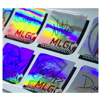 Stiker Tahan Air Laser Custom Tamper Proof Untuk Sertifikasi