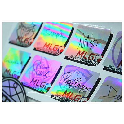 Stiker Tahan Air Laser Custom Tamper Proof Untuk Sertifikasi