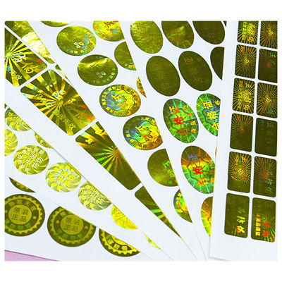 Stiker Watermark Hologram Tamper Proof Seal Kustom