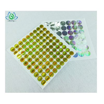 Label Keamanan PET Non Transfer Laser Tamper Evident