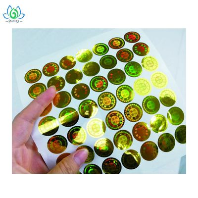 Label Keamanan PET Non Transfer Laser Tamper Evident