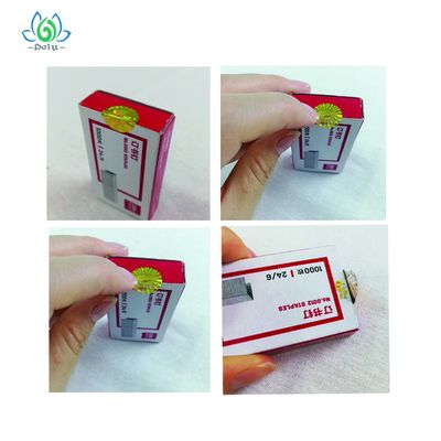 Label Keamanan PET Non Transfer Laser Tamper Evident