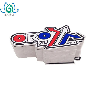 Logo disesuaikan die cut stiker vinyl tahan air